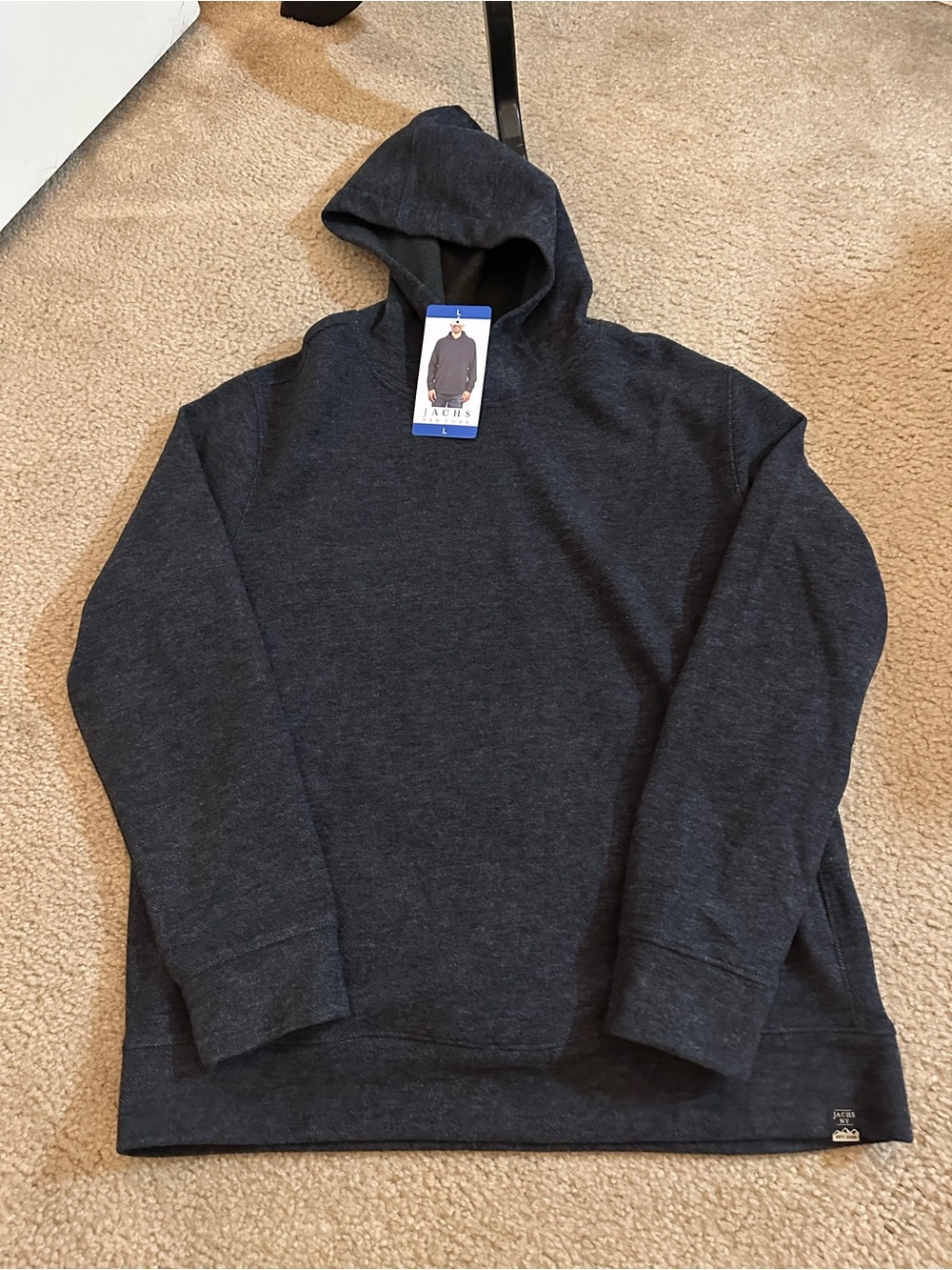 Men's Dark Heather Hoodie Pullover - Unbranded